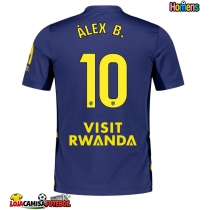 Camisa de Futebol Atletico Madrid Alex Baena #10 Equipamento Secundário 2025-26 Manga Curta